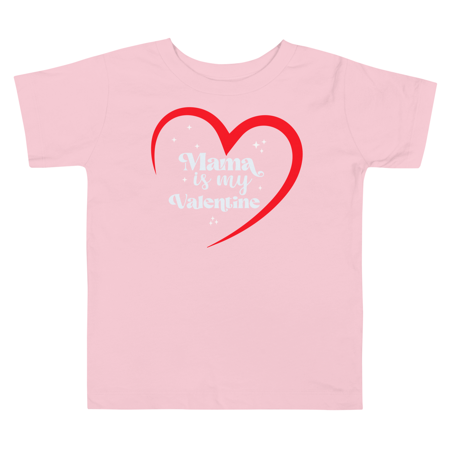 Mom Is My Valentine Toddler Tee