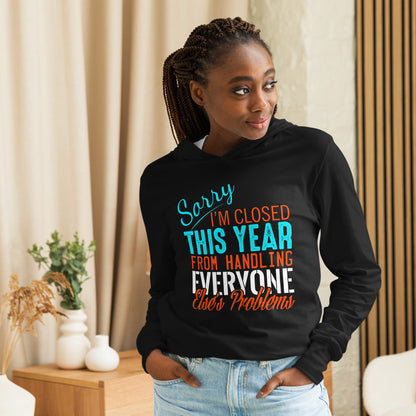 Not This Year Hooded Long-Sleeve Tee