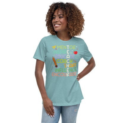 T.E.A.C.H.E.R Womens T-Shirt